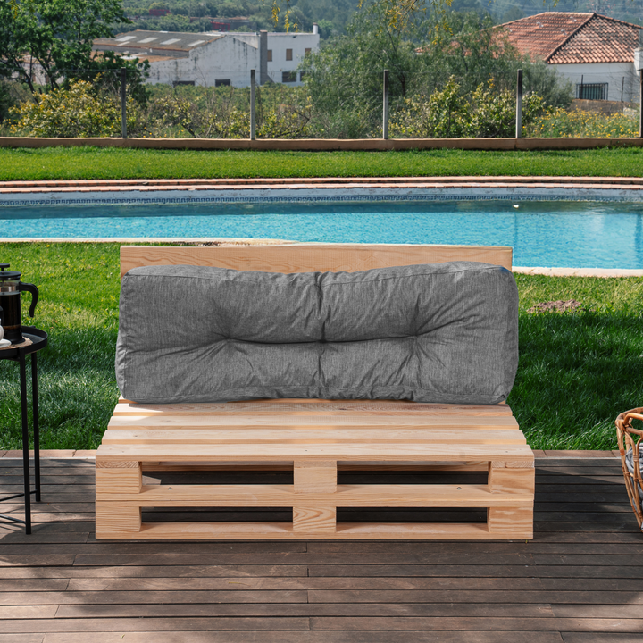 Solo schienale per cuscino da pallet - 120x40x15 cm
