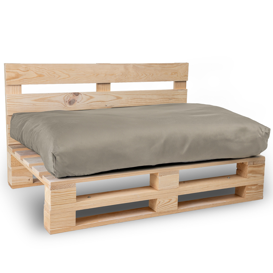 Cuscino per Pallet Sfoderabile Impermeabile - Seduta 120x80 Cm