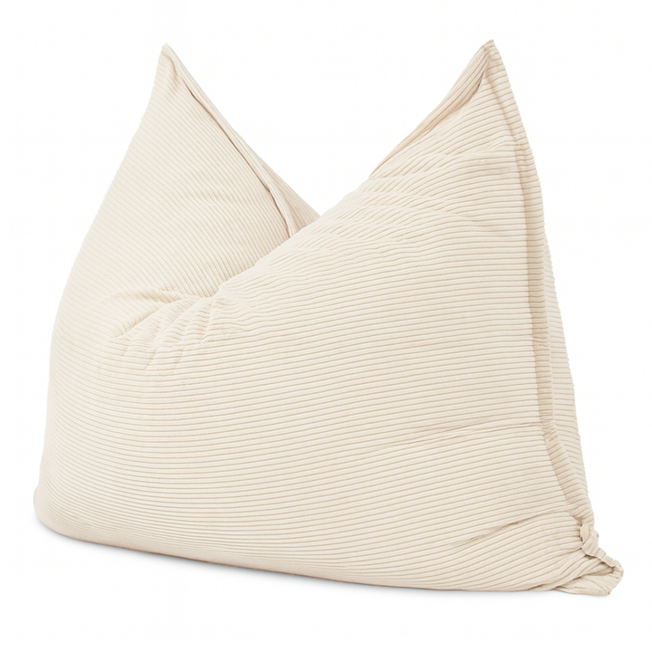 Pouf in velluto a coste sfoderabile - 140x180 cm