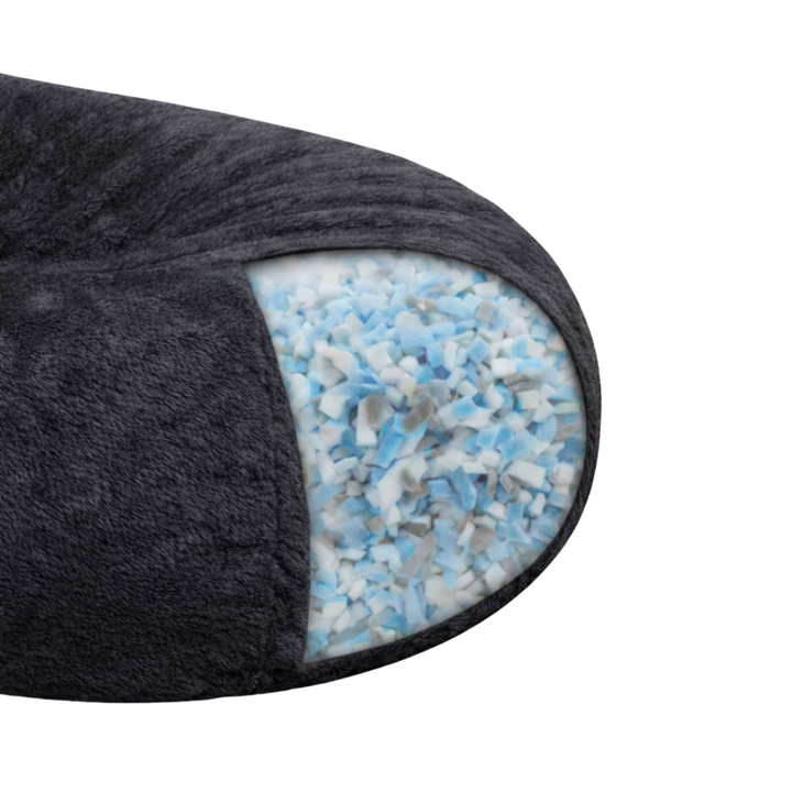 Pouf lungo gigante sfoderabile - Pelliccia - 160 cm