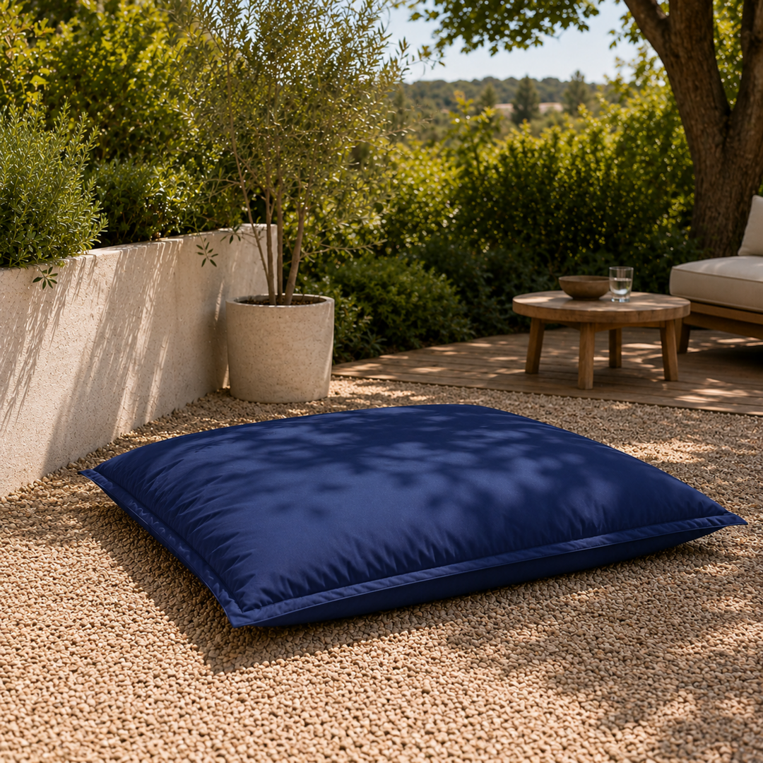 Pouf da esterno impermeabile sfoderabile anti-UV - 120x160 cm