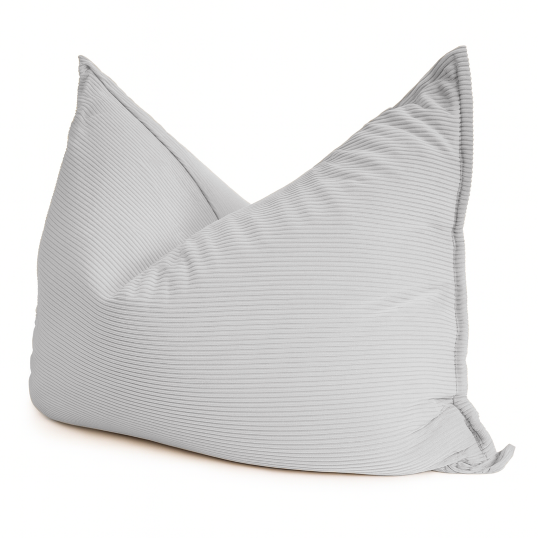 Pouf in velluto a coste sfoderabile - 140x180 cm