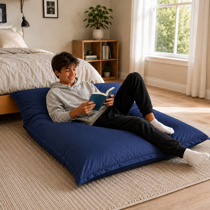 Pouf da esterno impermeabile sfoderabile anti-UV - 120x160 cm