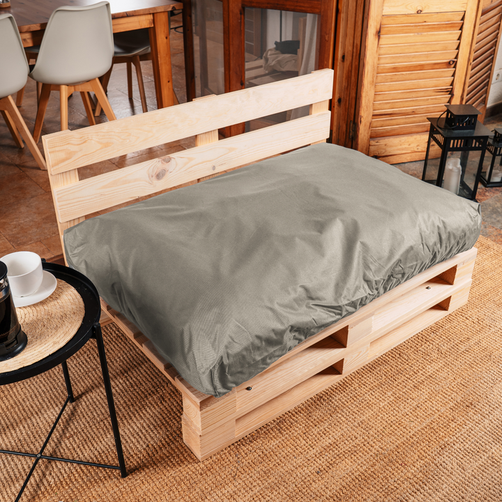 Cuscino per Pallet Sfoderabile Impermeabile - Seduta 120x80 Cm