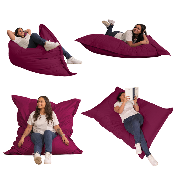 Pouf da Esterno Impermeabile Sfoderabile Anti-UV - 140x180 Cm