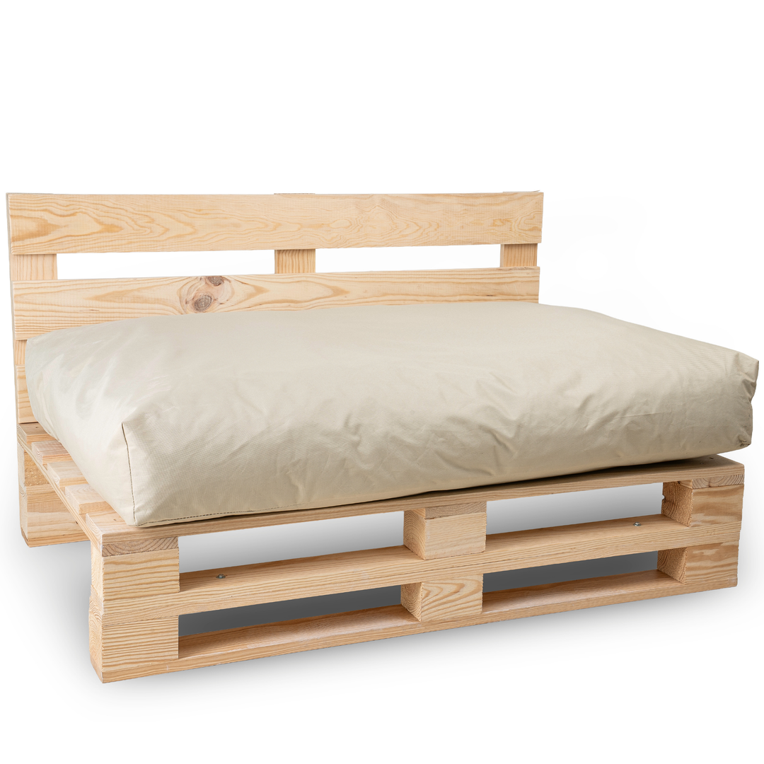 Cuscino per Pallet Sfoderabile Impermeabile - Seduta 120x80 Cm