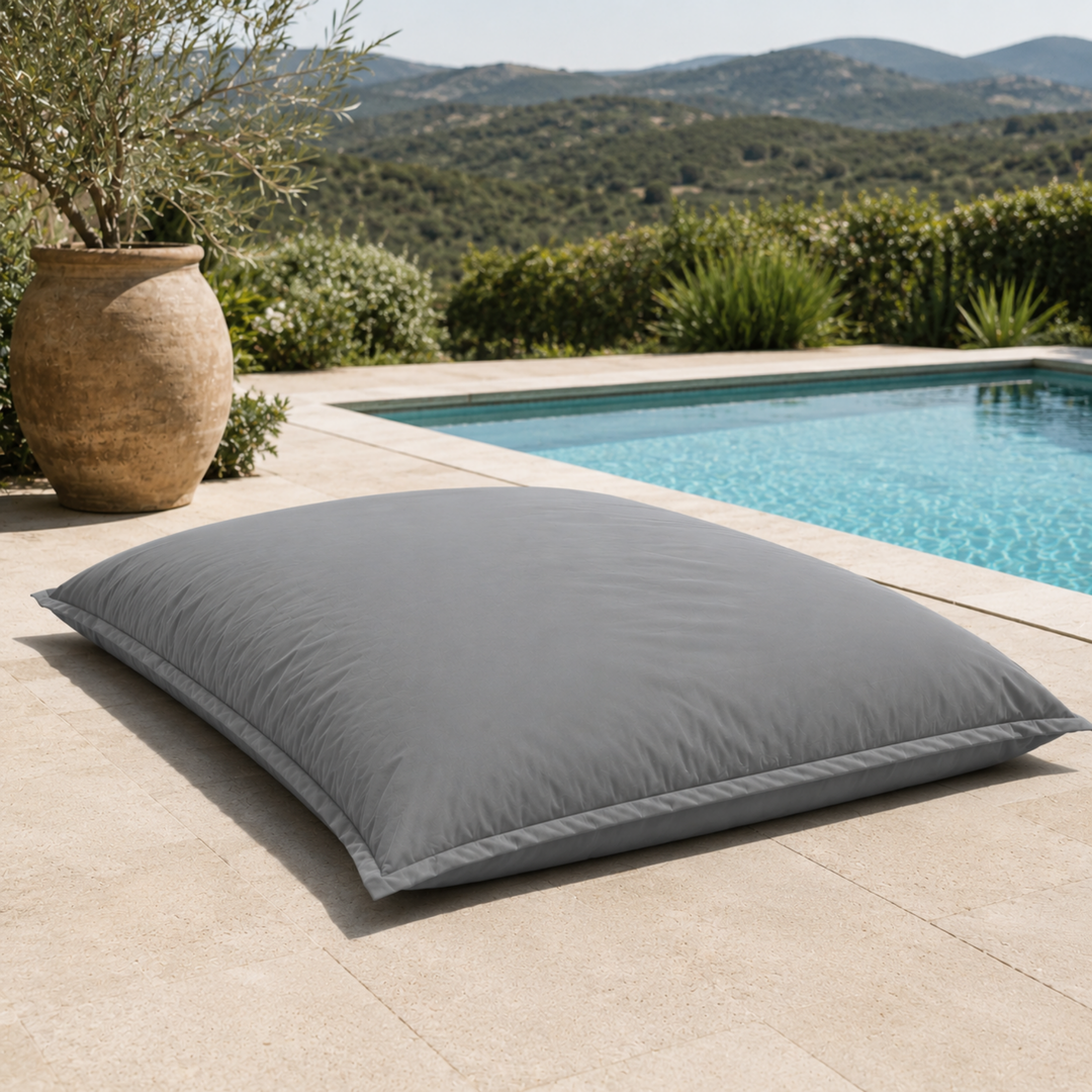 Pouf da esterno impermeabile sfoderabile anti-UV - 120x160 cm