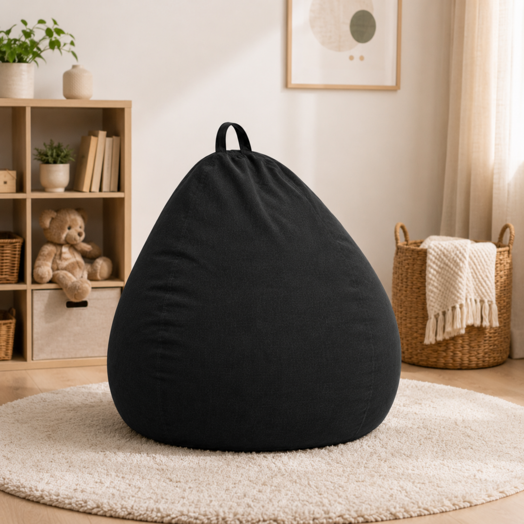 Pouf a Sacco Sfoderabile - 80x70 Cm