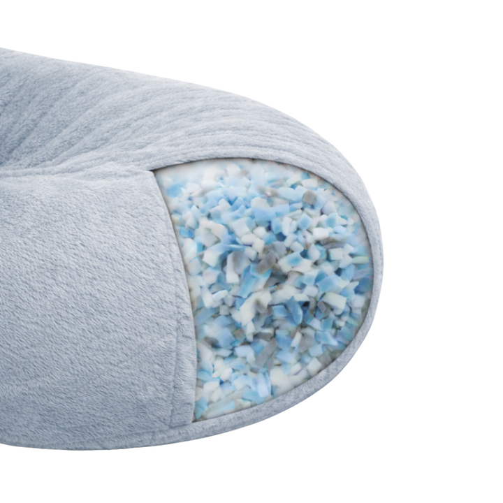 Pouf lungo gigante sfoderabile - Pelliccia - 160 cm