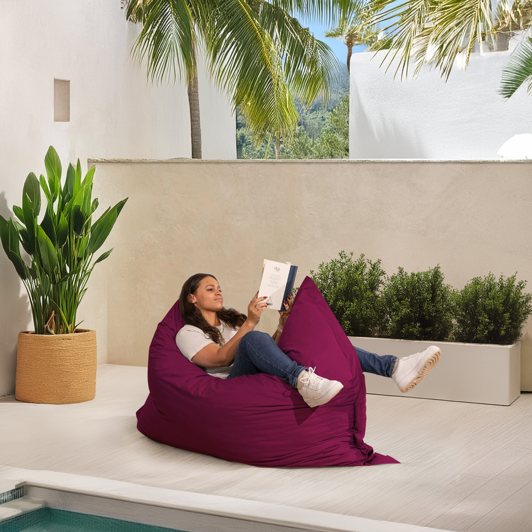 Pouf da Esterno Impermeabile Sfoderabile Anti-UV - 140x180 Cm
