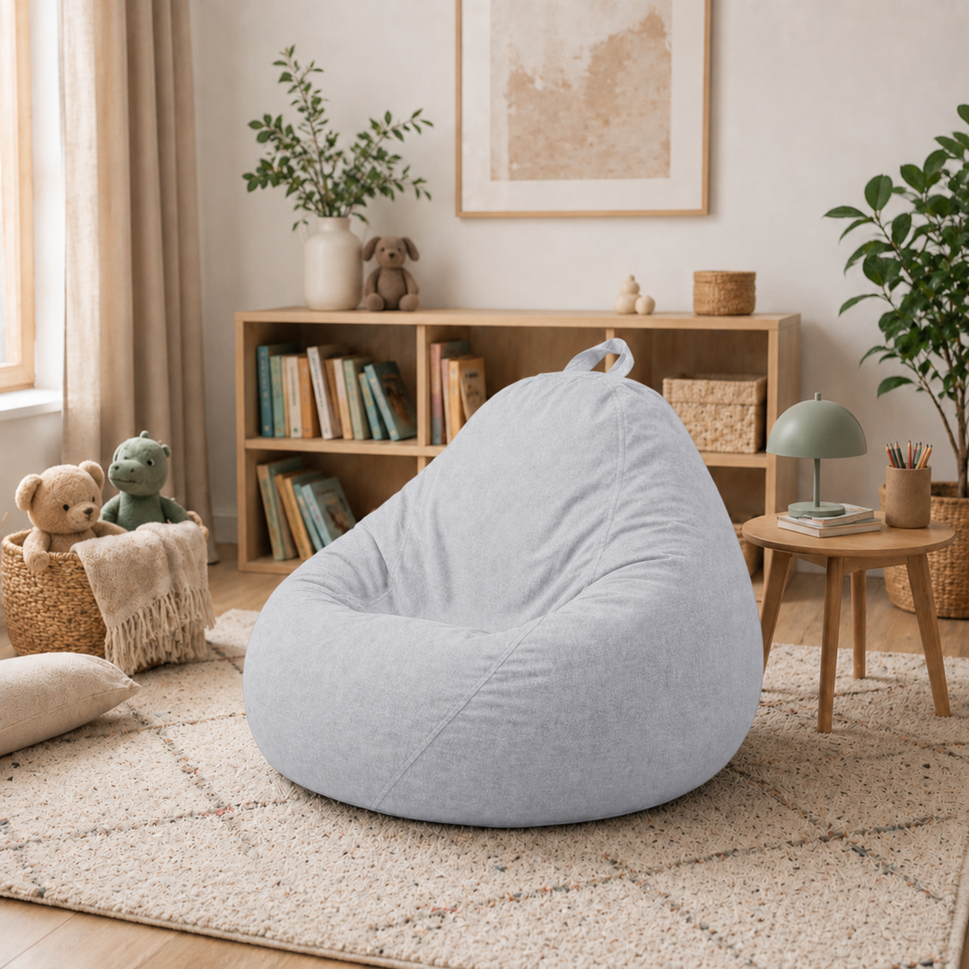 Pouf a Sacco Sfoderabile - 80x70 Cm