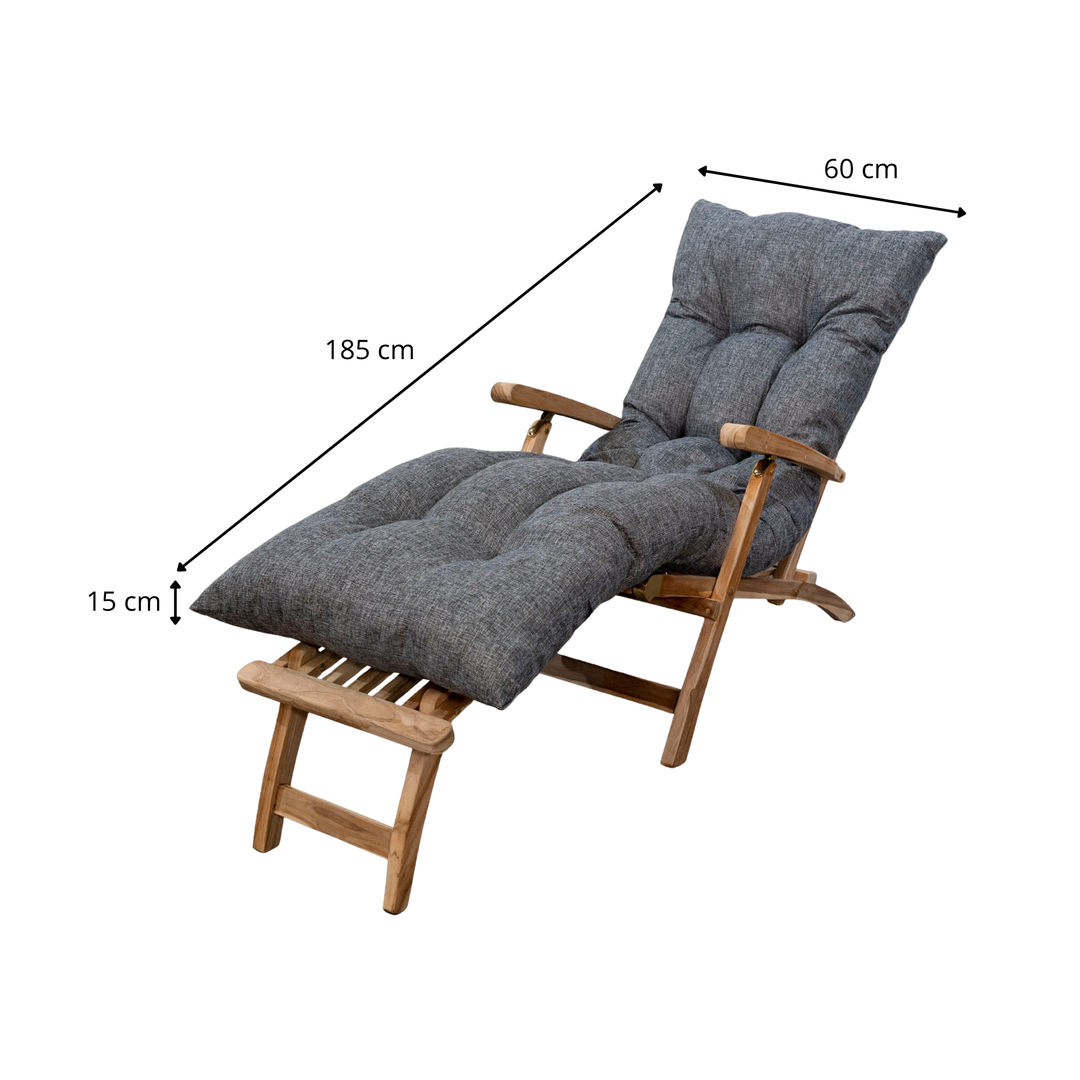 Cuscino per lettino prendisole - 185x60x15 cm
