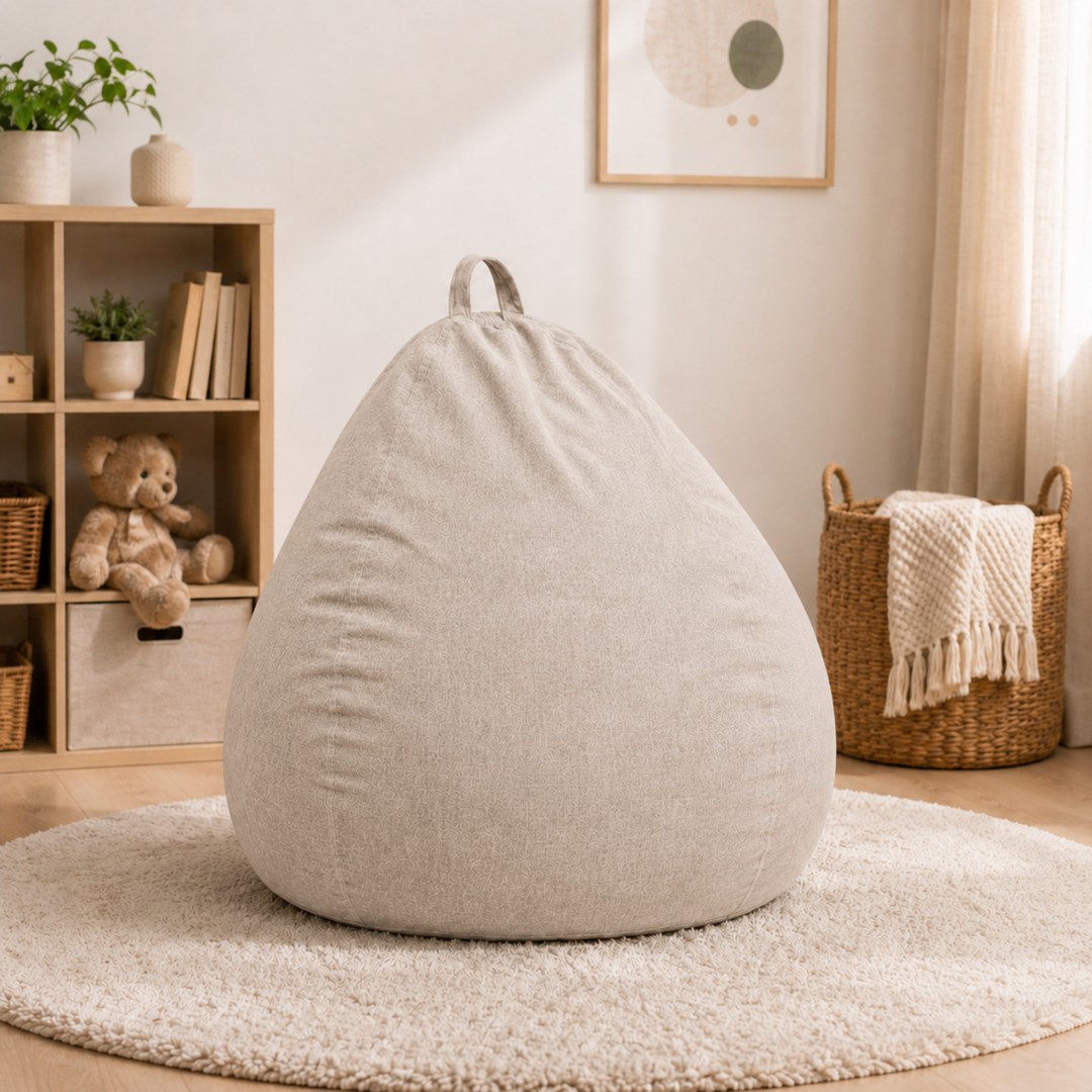 Pouf a Sacco Sfoderabile - 80x70 Cm