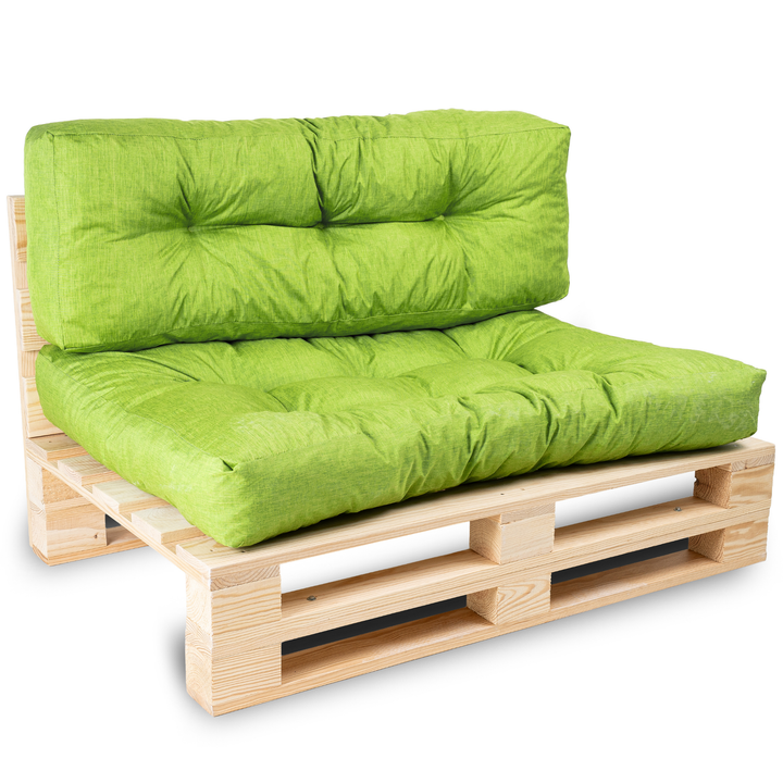 Set cuscini per pallet seduta/schienale