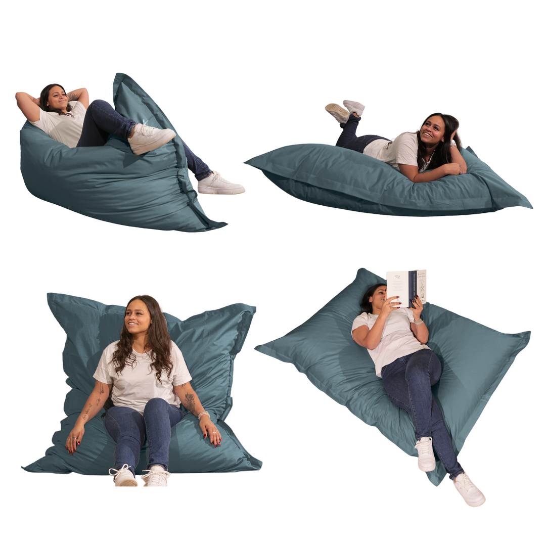 Pouf da Esterno Impermeabile Sfoderabile Anti-UV - 140x180 Cm