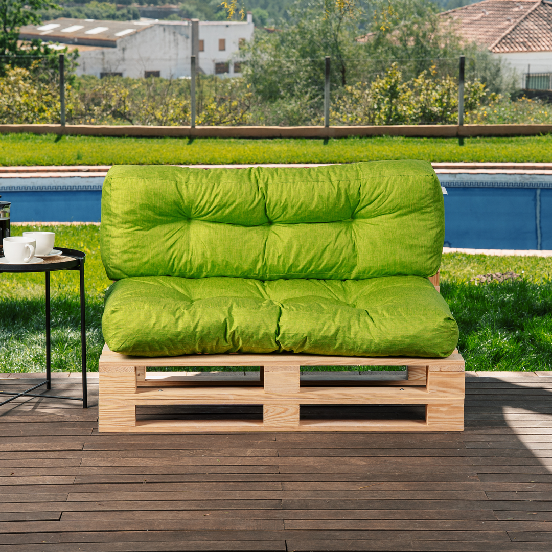 Set cuscini per pallet seduta/schienale