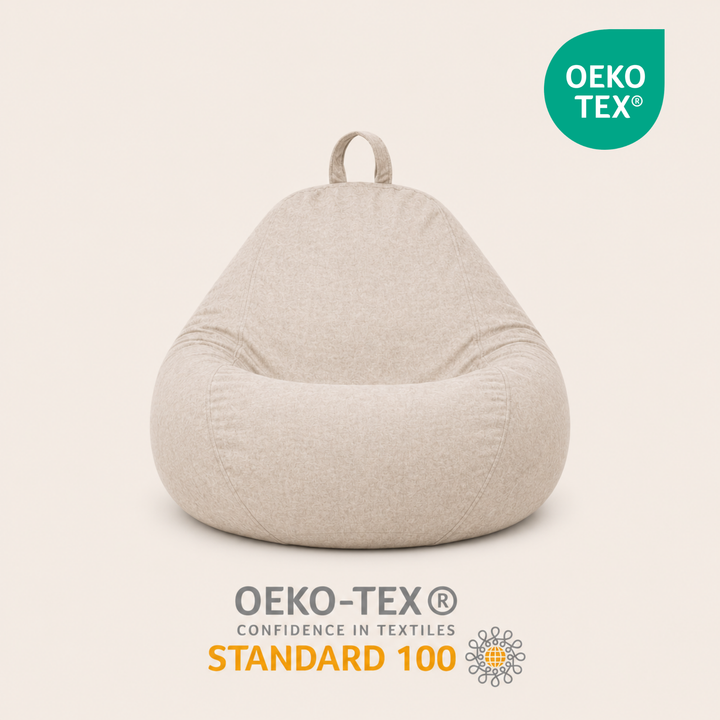 Pouf a Sacco Sfoderabile - 80x70 Cm