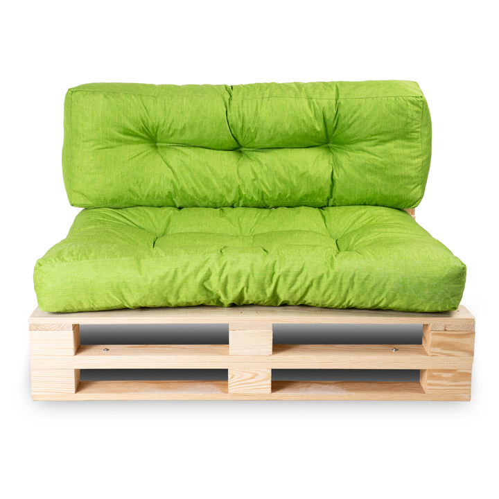 Set cuscini per pallet seduta/schienale