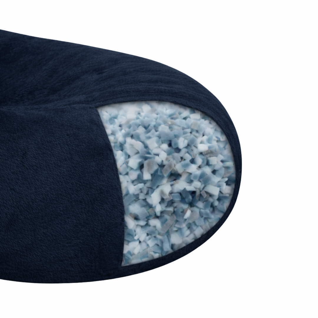 Pouf lungo gigante sfoderabile - Pelliccia - 160 cm