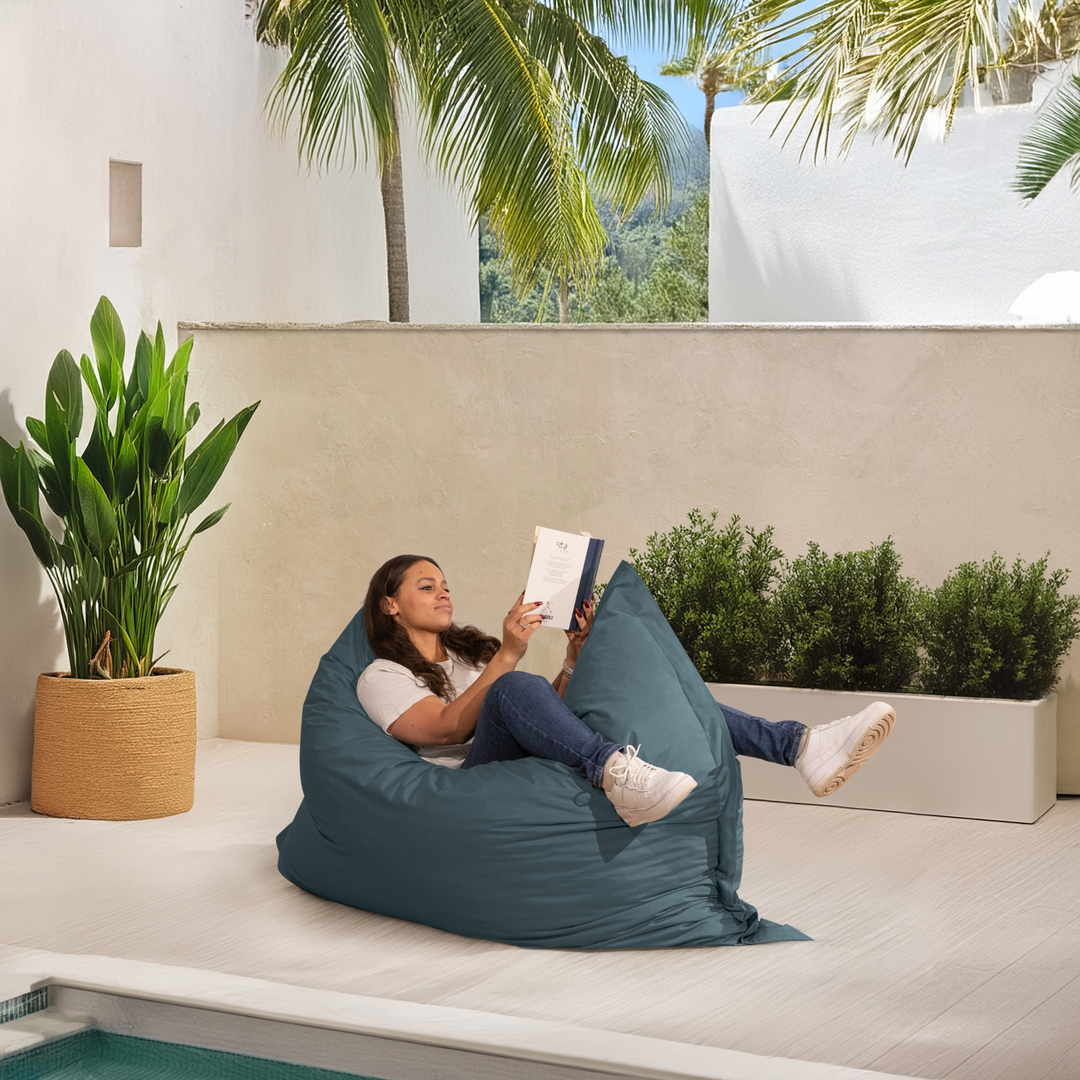 Pouf da Esterno Impermeabile Sfoderabile Anti-UV - 140x180 Cm