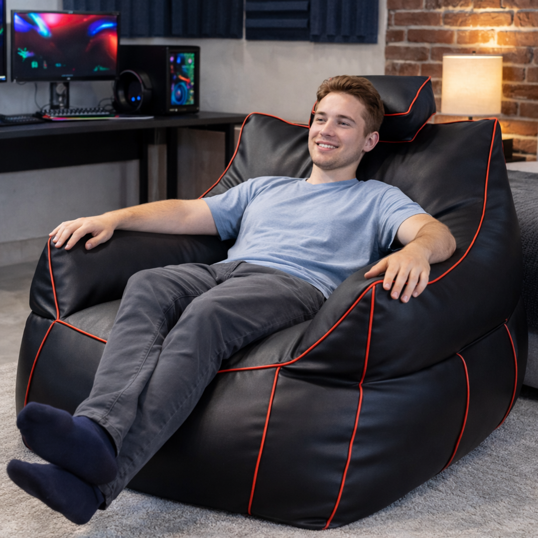 Pouf gaming in similpelle - 100x110 cm