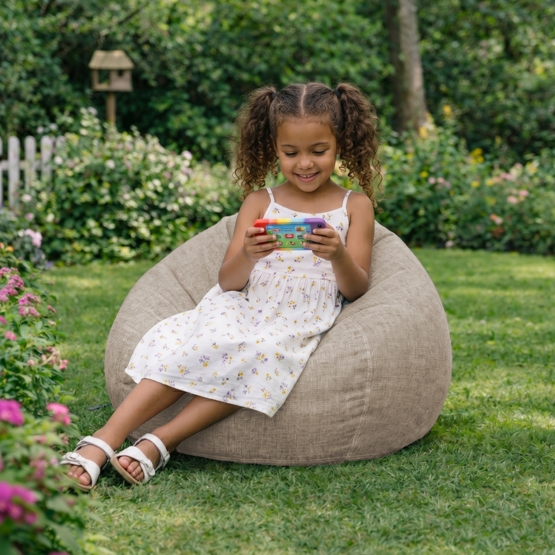 Pouf a Sacco Sfoderabile - 80x70 Cm