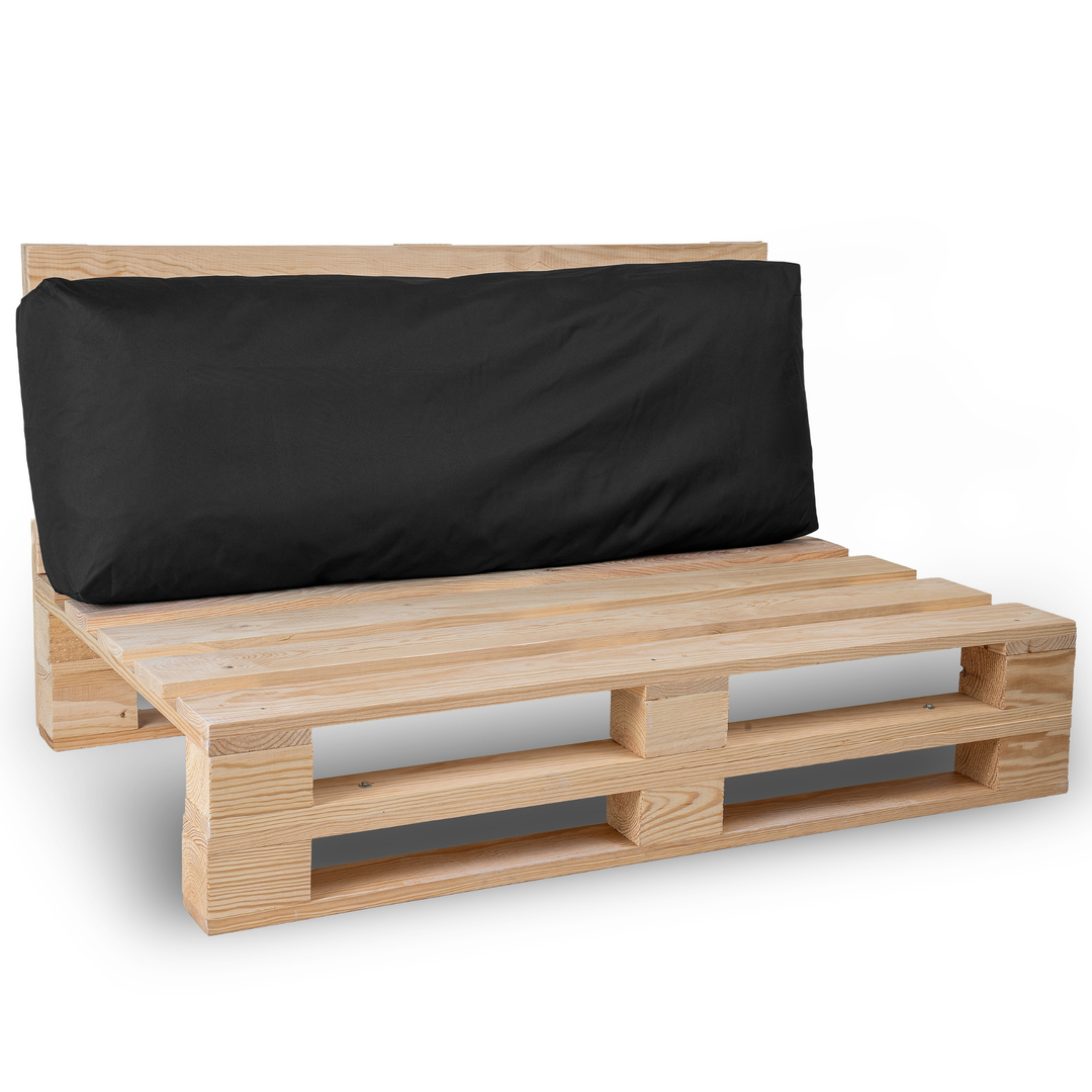 Cuscino per Pallet Sfoderabile Impermeabile - Schienale 120x40 Cm