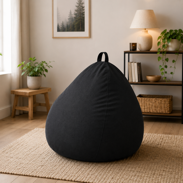 Pouf a Sacco Sfoderabile - 105x85 Cm