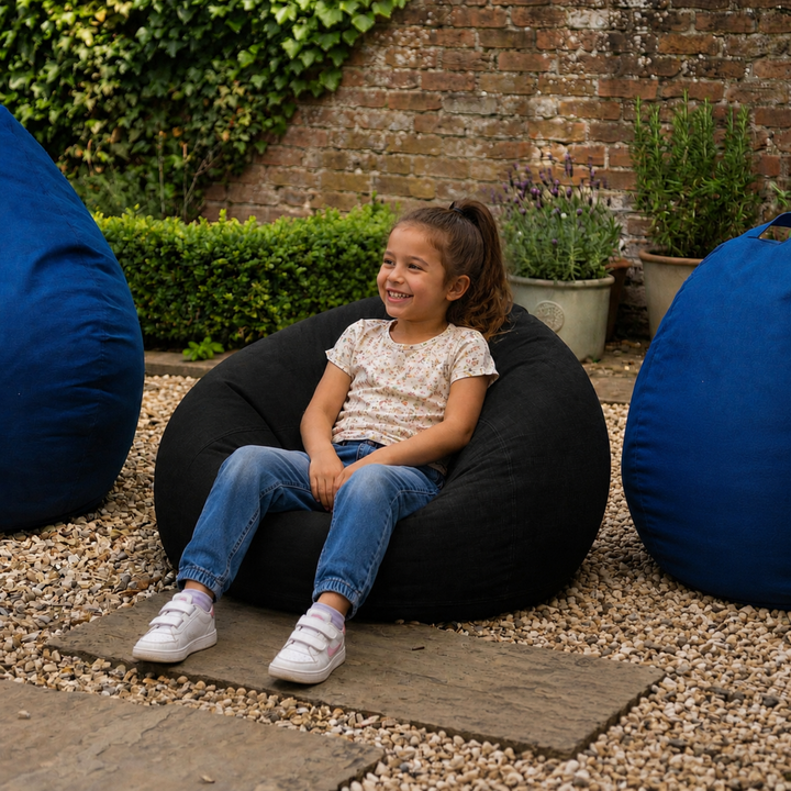 Pouf a Sacco Sfoderabile - 80x70 Cm