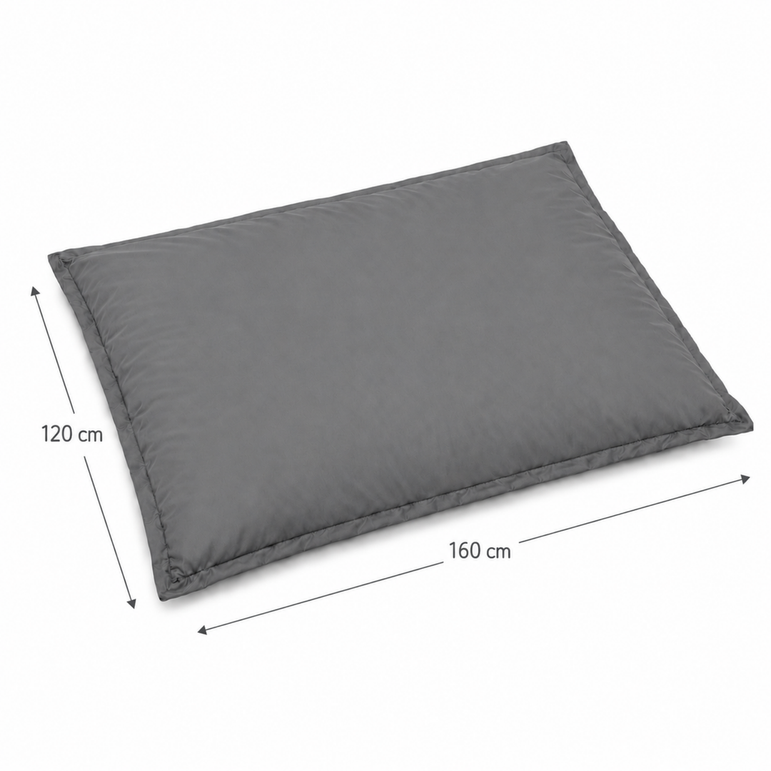 Pouf da esterno impermeabile sfoderabile anti-UV - 120x160 cm