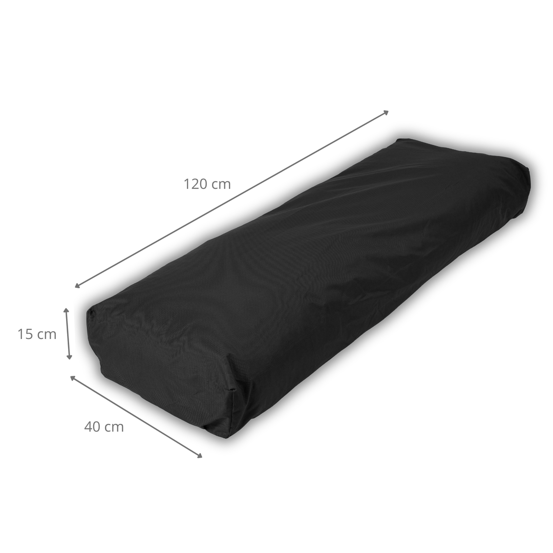 Cuscino per Pallet Sfoderabile Impermeabile - Schienale 120x40 Cm
