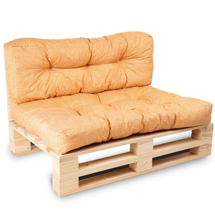Set cuscini per pallet seduta/schienale