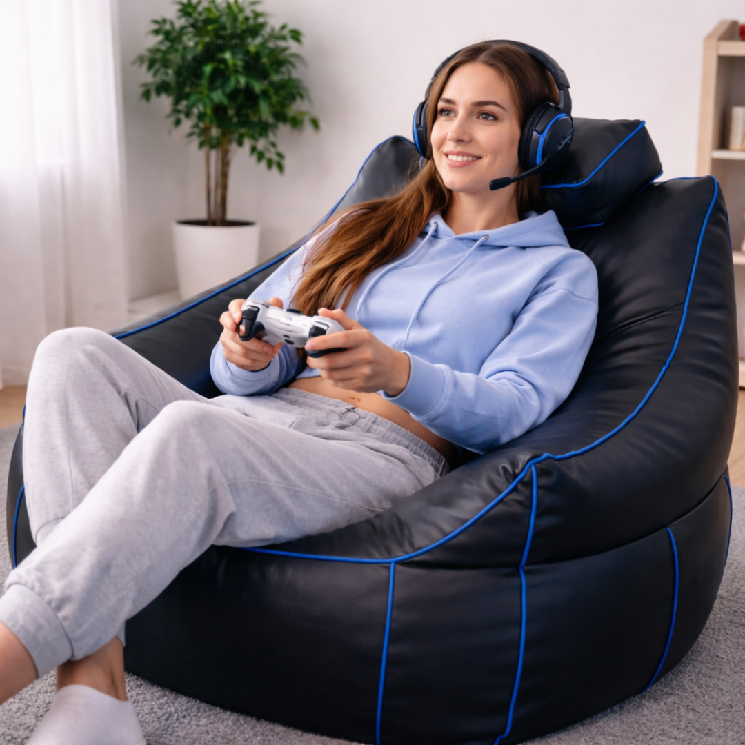 Pouf gaming in similpelle - 100x110 cm