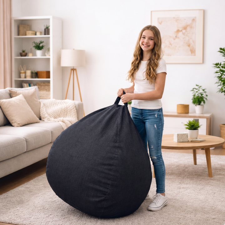Pouf a Sacco Sfoderabile - 105x85 Cm