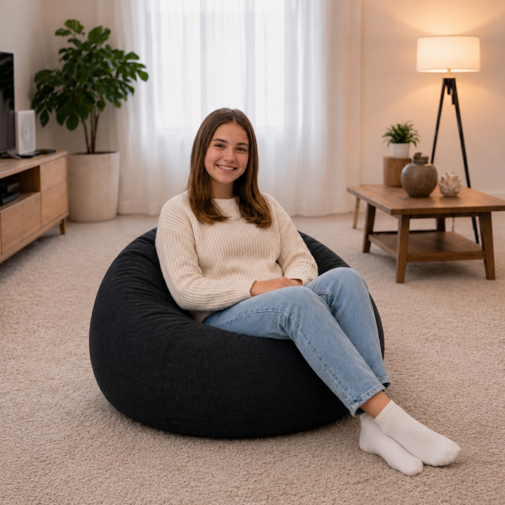 Pouf a Sacco Sfoderabile - 105x85 Cm