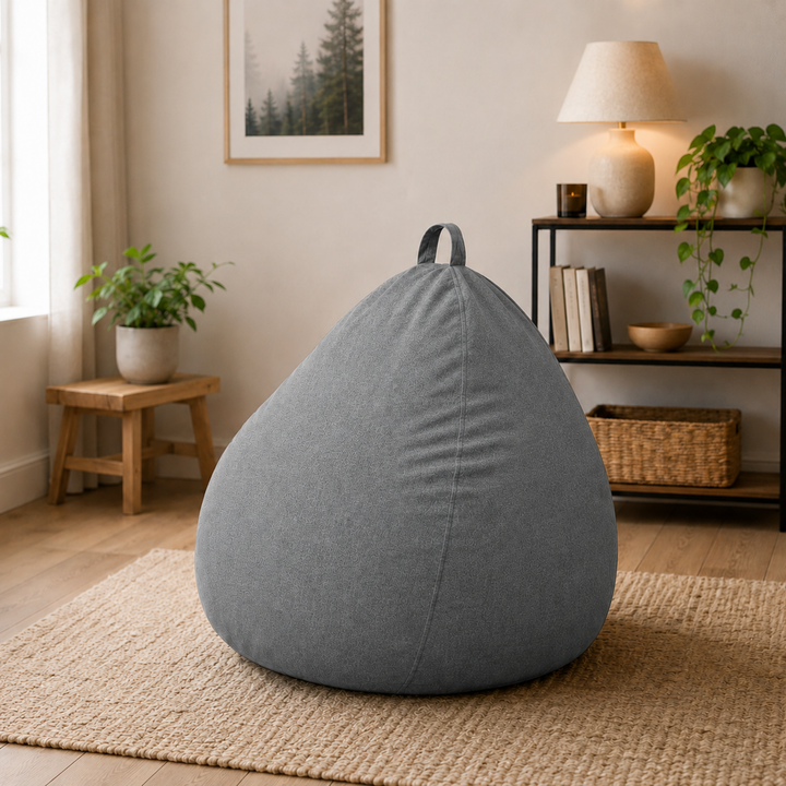 Pouf a Sacco Sfoderabile - 105x85 Cm