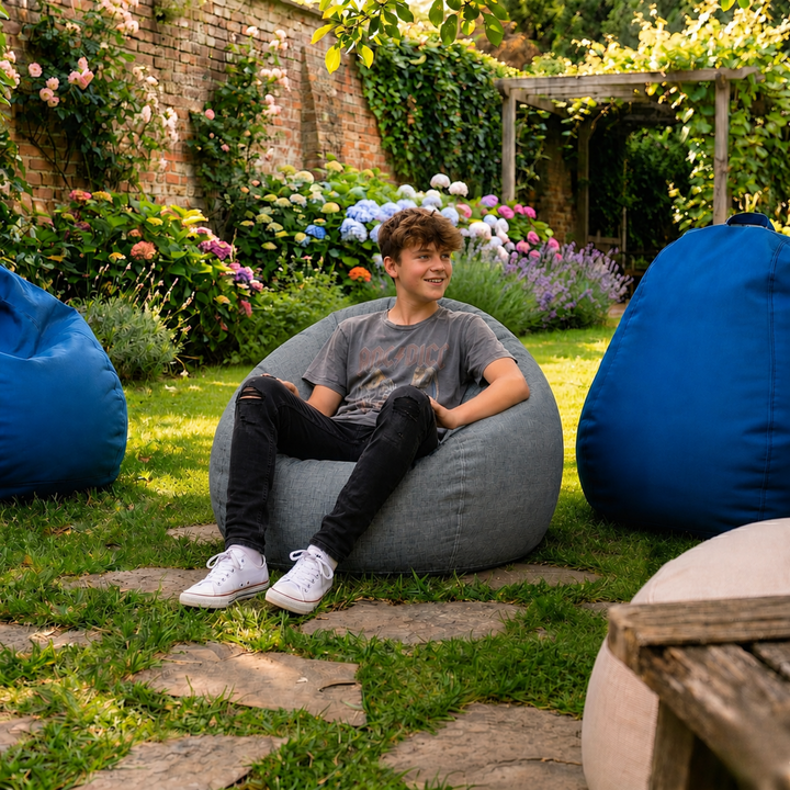Pouf a Sacco Sfoderabile - 105x85 Cm