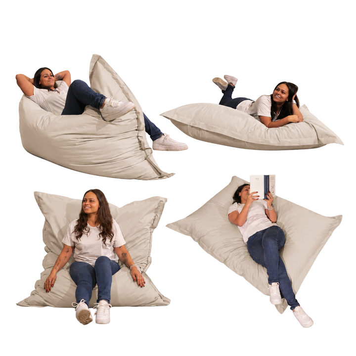 Pouf da Esterno Impermeabile Sfoderabile Anti-UV - 140x180 Cm