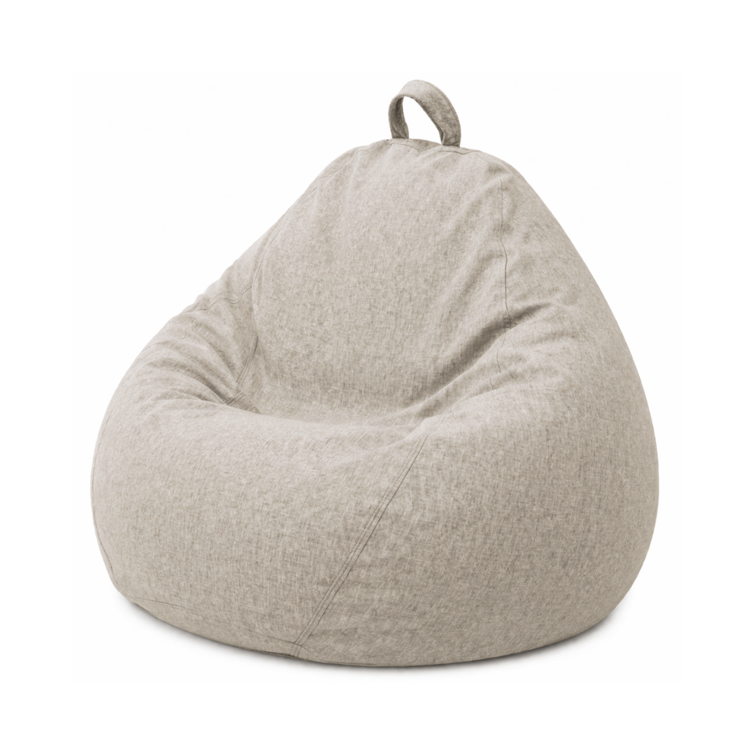 Pouf a Sacco Sfoderabile - 80x70 Cm