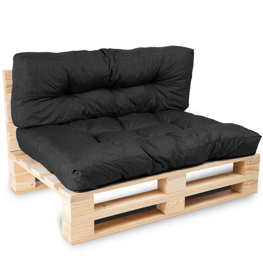 Set cuscini per pallet seduta/schienale