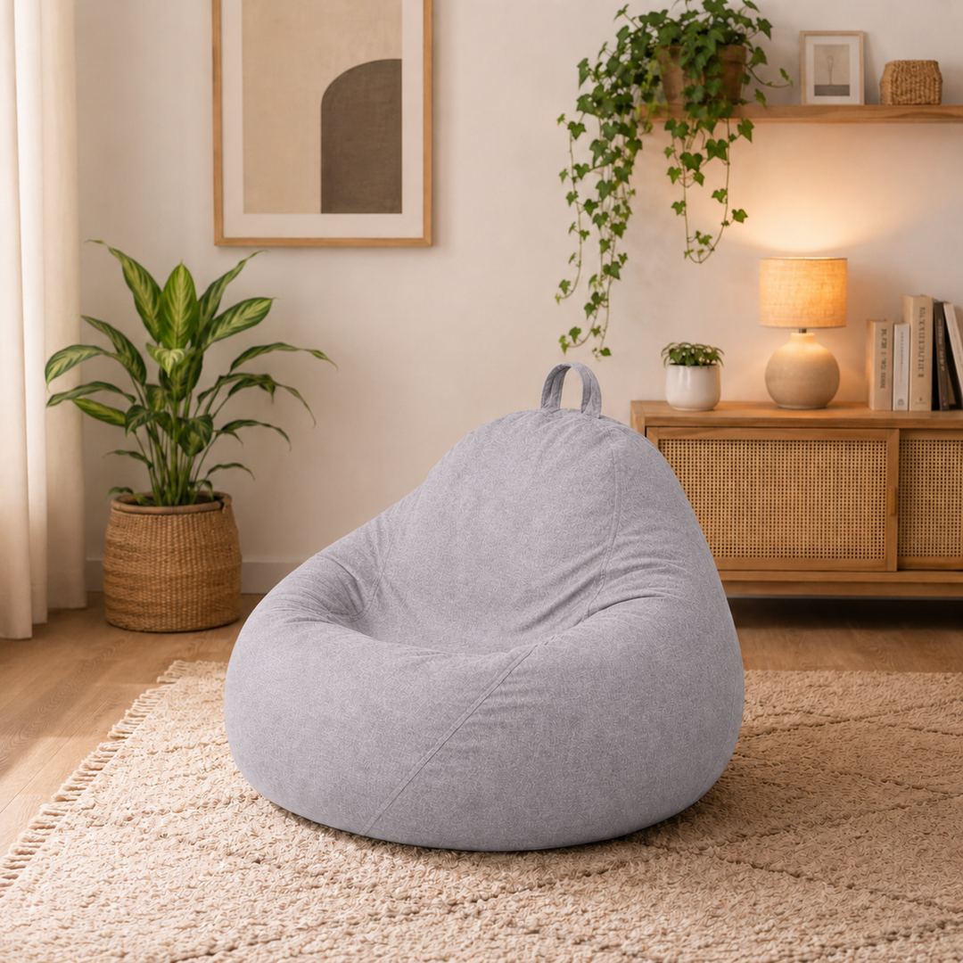Pouf a Sacco Sfoderabile - 105x85 Cm