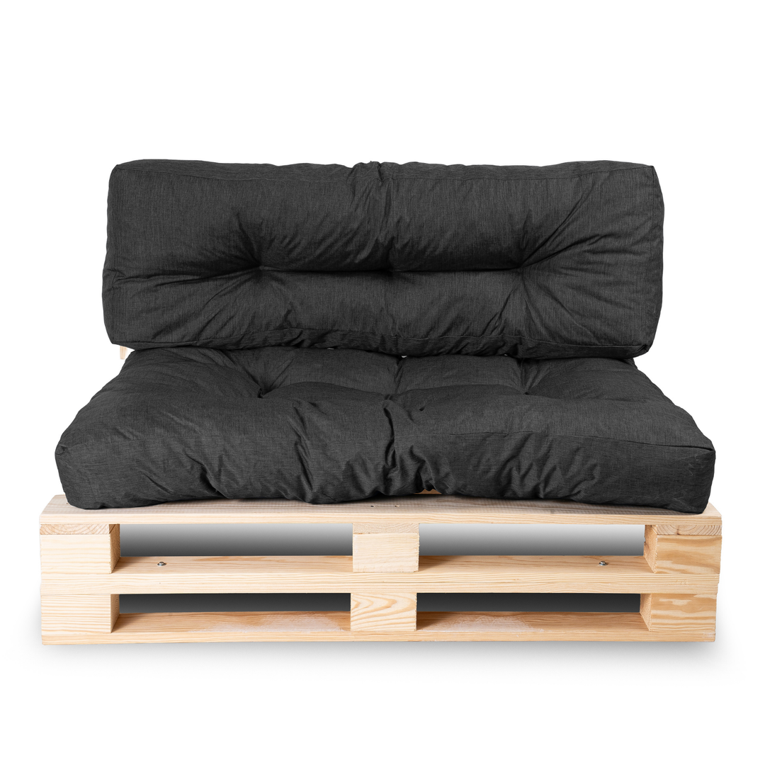 Set cuscini per pallet seduta/schienale