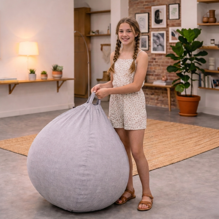 Pouf a Sacco Sfoderabile - 105x85 Cm