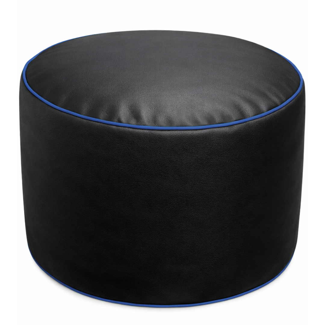 Pouf da gaming in similpelle - 100x110 cm + poggiapiedi