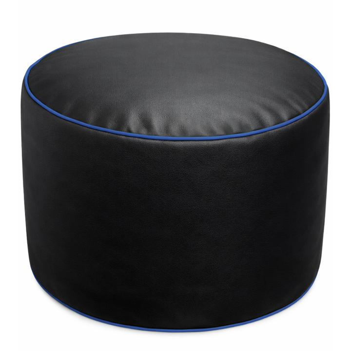 Pouf da gaming in similpelle - 100x110 cm + poggiapiedi