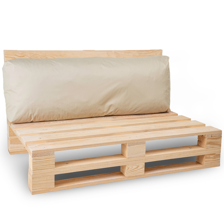 Cuscino per Pallet Sfoderabile Impermeabile - Schienale 120x40 Cm
