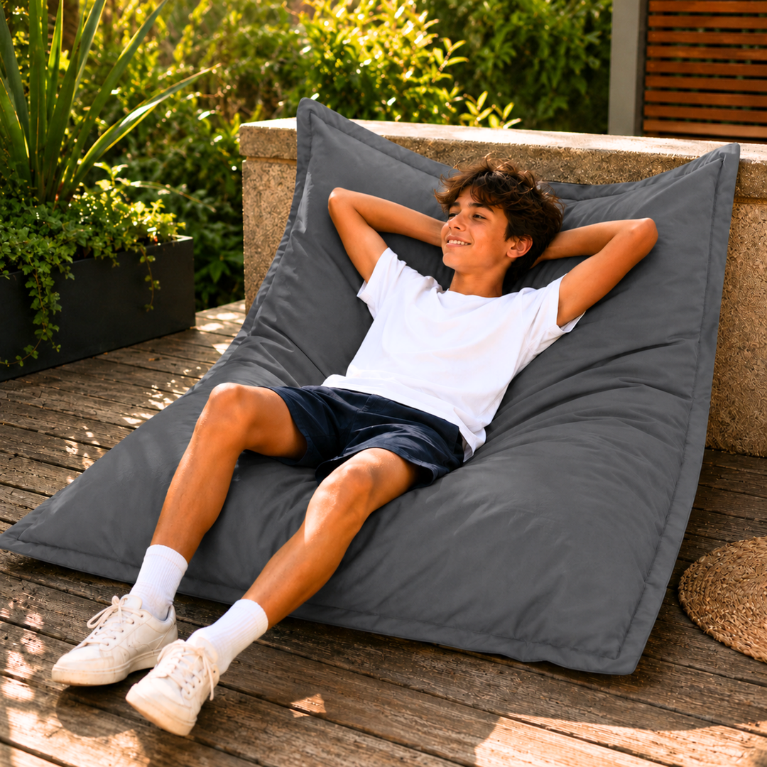 Pouf da esterno impermeabile sfoderabile anti-UV - 120x160 cm