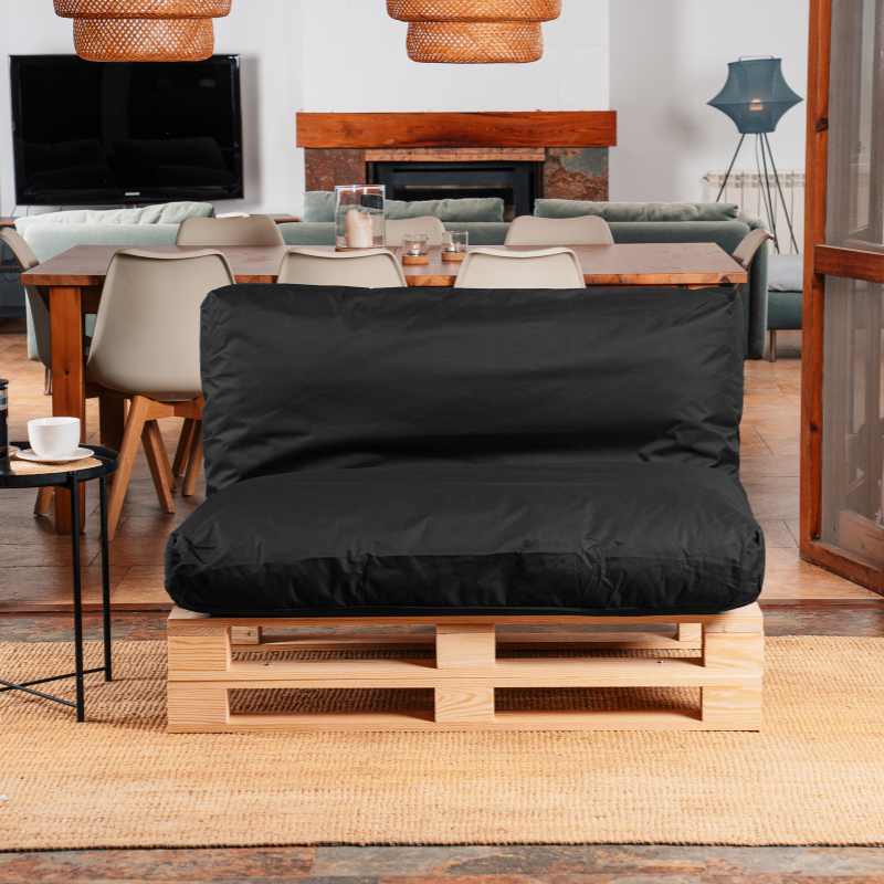Fodera per cuscino da pallet sfoderabile - 120 X 60 cm