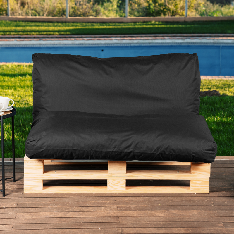 Fodera per cuscino da pallet sfoderabile - 120 X 60 cm