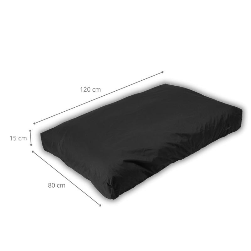 Fodera per cuscino da pallet sfoderabile - Seduta 120 X 80 Cm